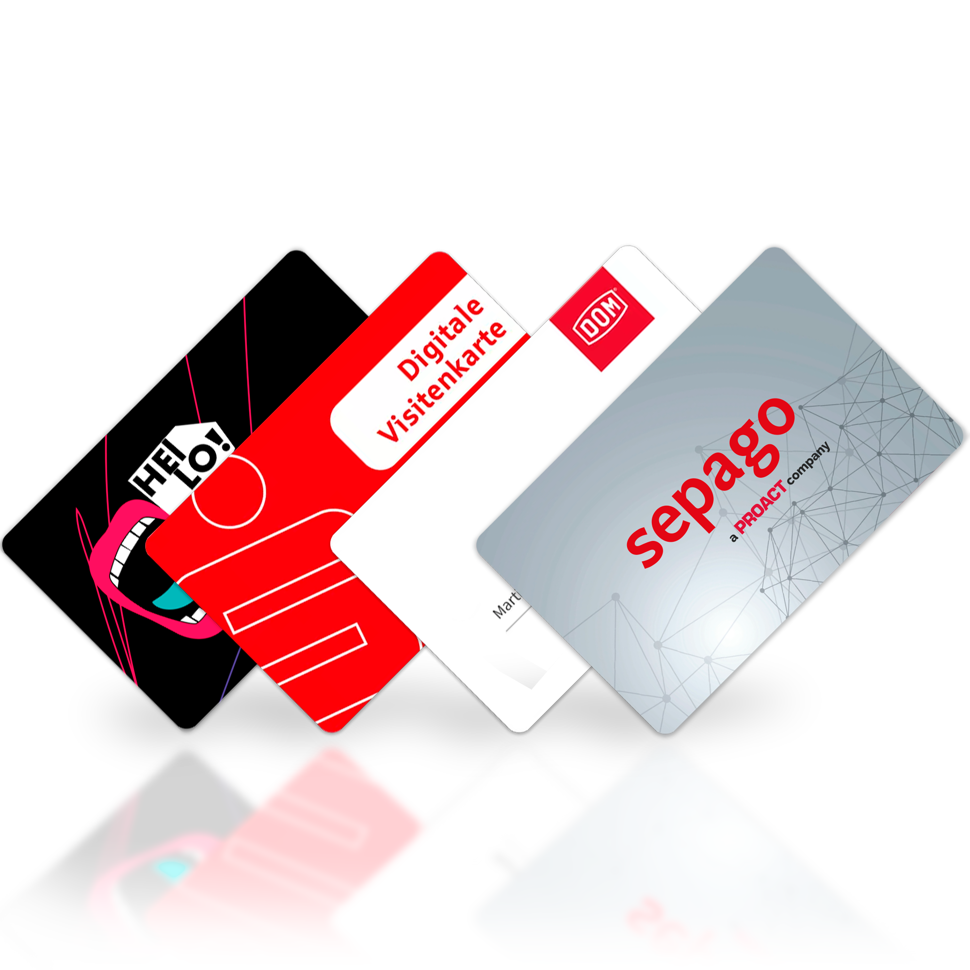 personalisierbare Phonecard - Digitale Visitenkarte NFC